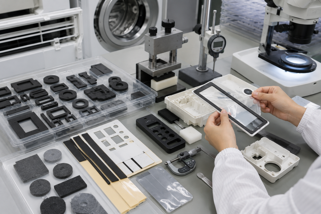 Die Cut Parts for Home Appliances: Refrigerators, Air Conditioners and Washing Machines