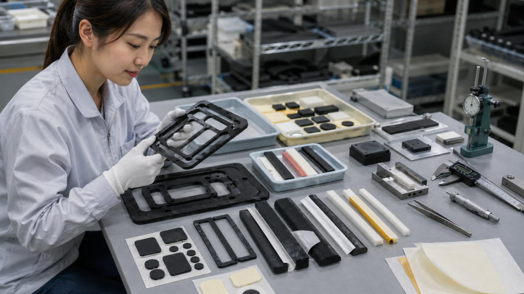 Custom Die-Cut Foam Gaskets: Materials, Manufacturing, and Quality Control