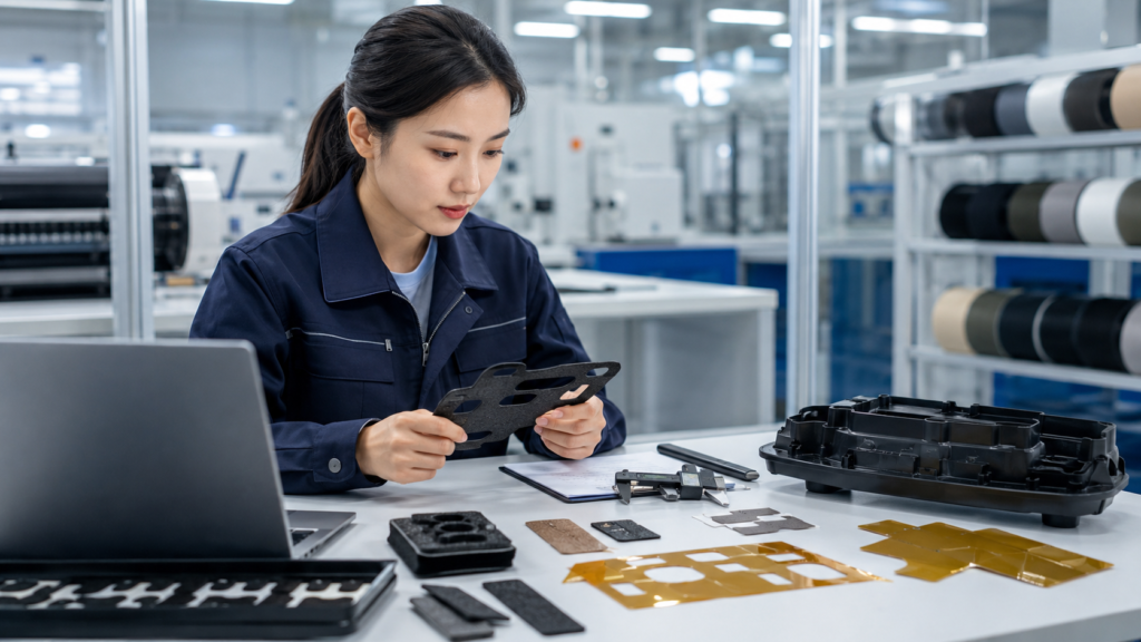 Die Cut PET Insulation Films for Battery and Electronics Applications