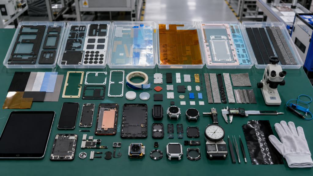 What Die Cut Parts Are Used in Consumer Electronics Assembly?