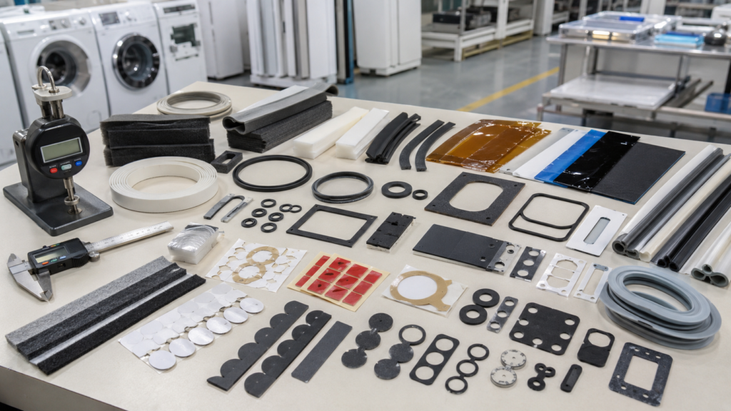 How Die Cut Gaskets and Adhesive Parts Improve Home Appliance Assembly