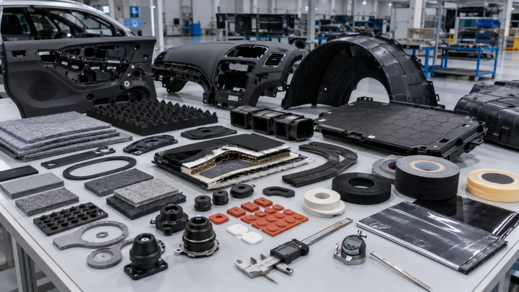 How to Choose Automotive NVH Materials for Noise and Vibration Control