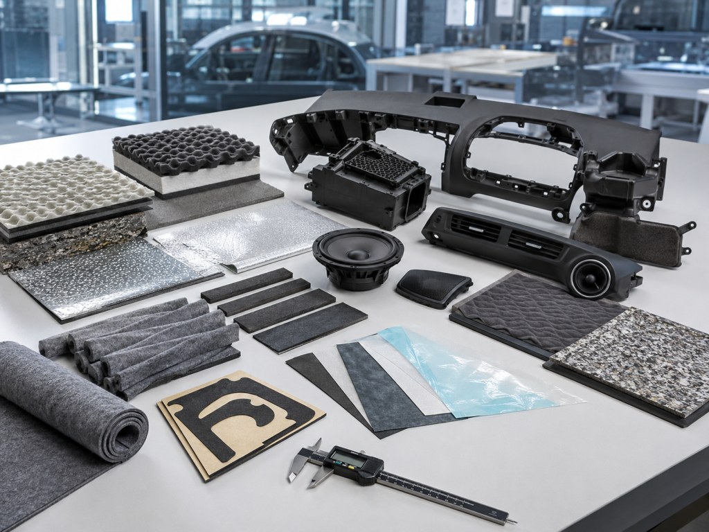 What Are Automotive NVH Materials and How Are They Used?