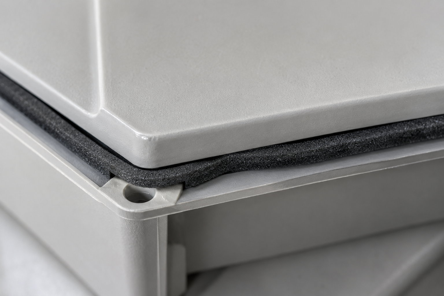 Custom die-cut foam gaskets under different compression conditions