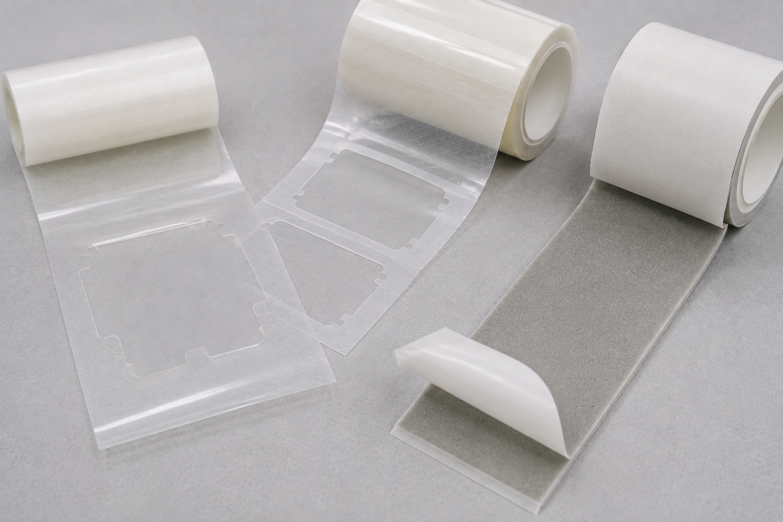 Industrial pressure-sensitive tape constructions used for OEM bonding